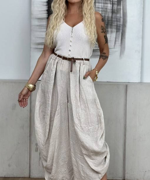 Latte spalvos sijonkelnės