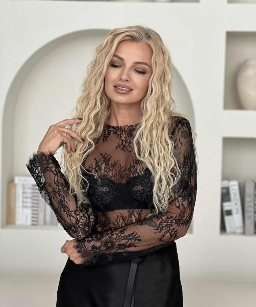 Alternative view of Gipiūrinė palaidinė, juoda