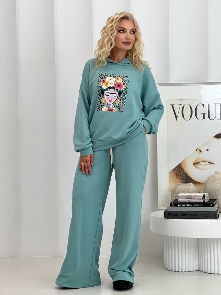 Laisvalaikio kostiumas, FRIDA, mėtų spalva - Image 2