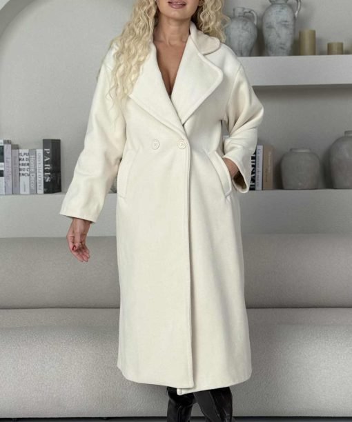 Paltas "Klasika" , pieno spalva