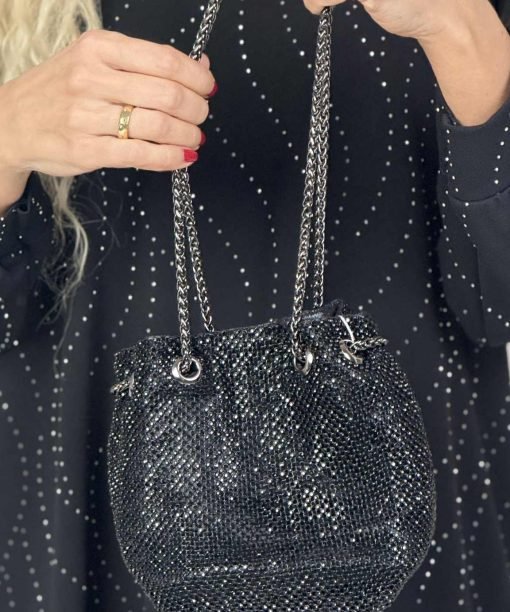 Rankinė "Maišiukas", juoda spalva