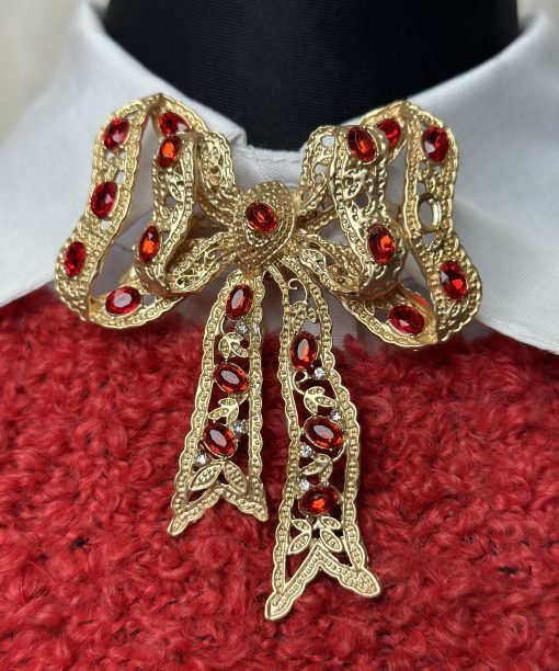 Segė "Kaspinėlis" , aukso ir raudona spalva