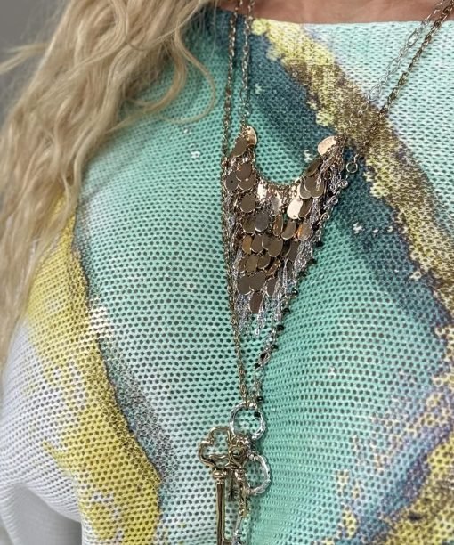 Kaklo papuošalas "Rakteliai"