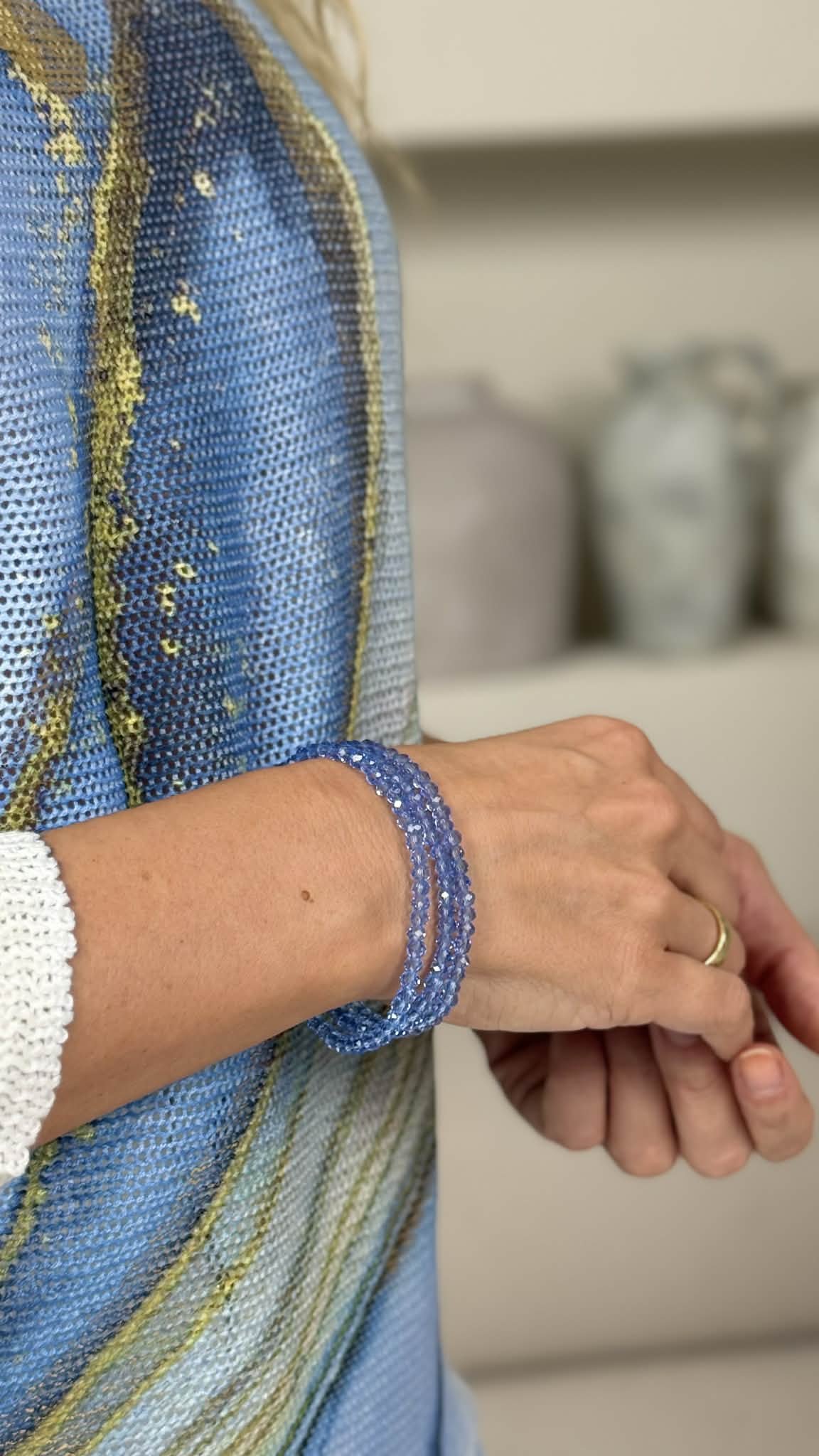 Apyrankė "Kristaliukai", dangiška žydra