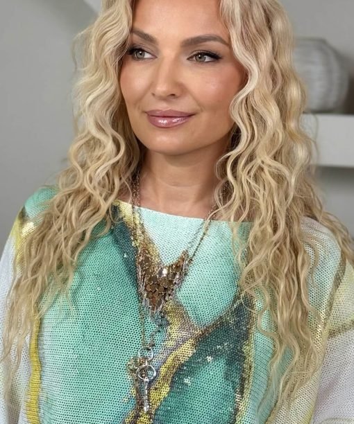 Alternative view of Kaklo papuošalas "Rakteliai"