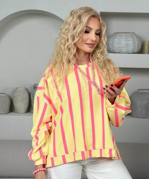 Alternative view of Karolių "Telefonui" ir apyrankės rožinis rinkinys