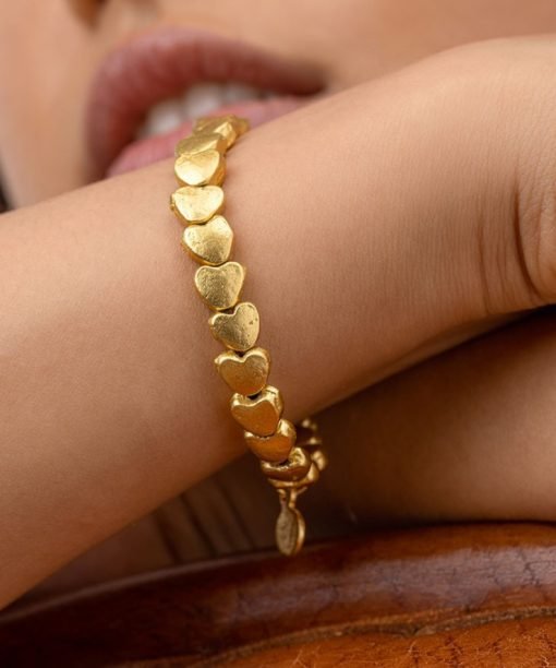 Apyrankė “Širdelės”, aukso spalva